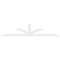 Ekena Millwork Richland Architectural Grade PVC Gable Bracket, 108"W x 22 1/2"H x 2"D x 4"F, 5/12 Pitch GBP108X23X0204RIC00 - alternate 3